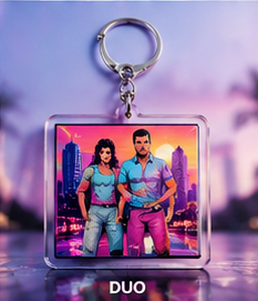 Collection Keychain GTA VI