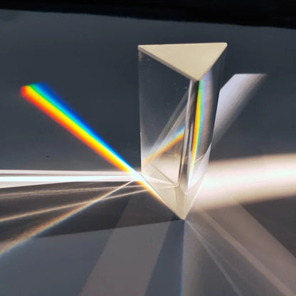 Rainbow Prisma Triangular Glass Prism