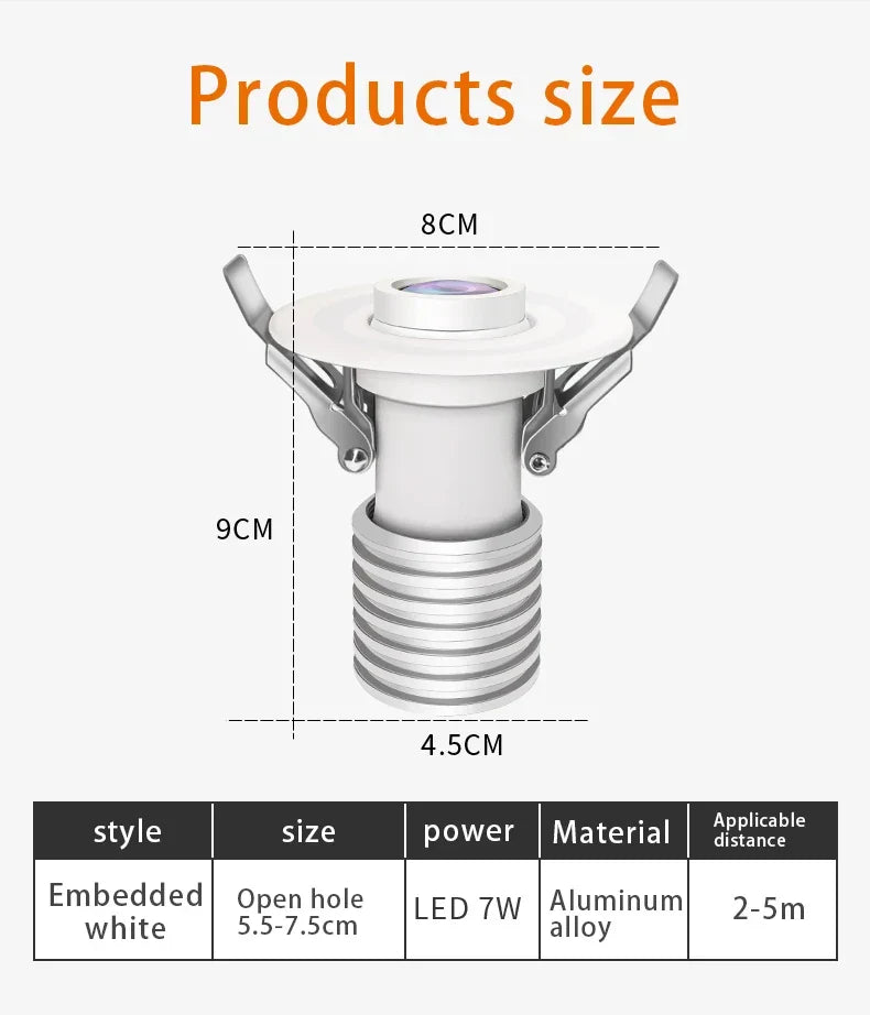 Nordic Projection Fish Ceiling Light