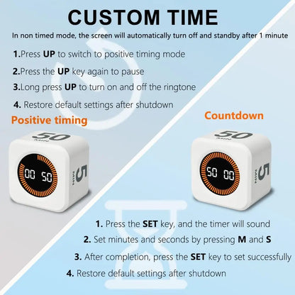 Kitchen Pomodoro Digital Timer