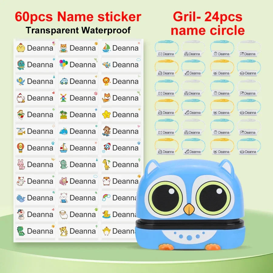 Name Stamp Set