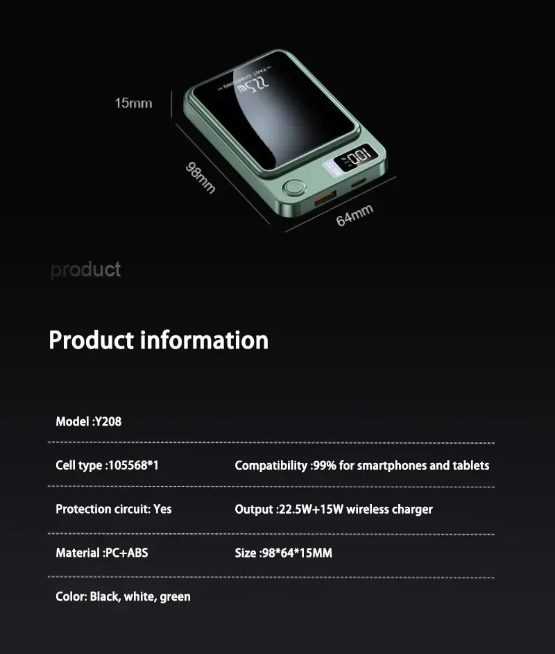 Magnetic Power Bank