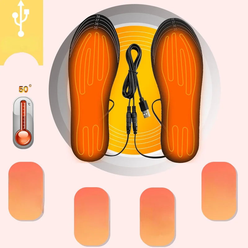 Rechargeable Heated Insoles