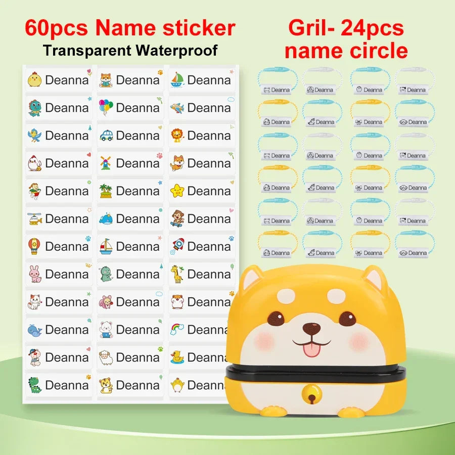 Name Stamp Set