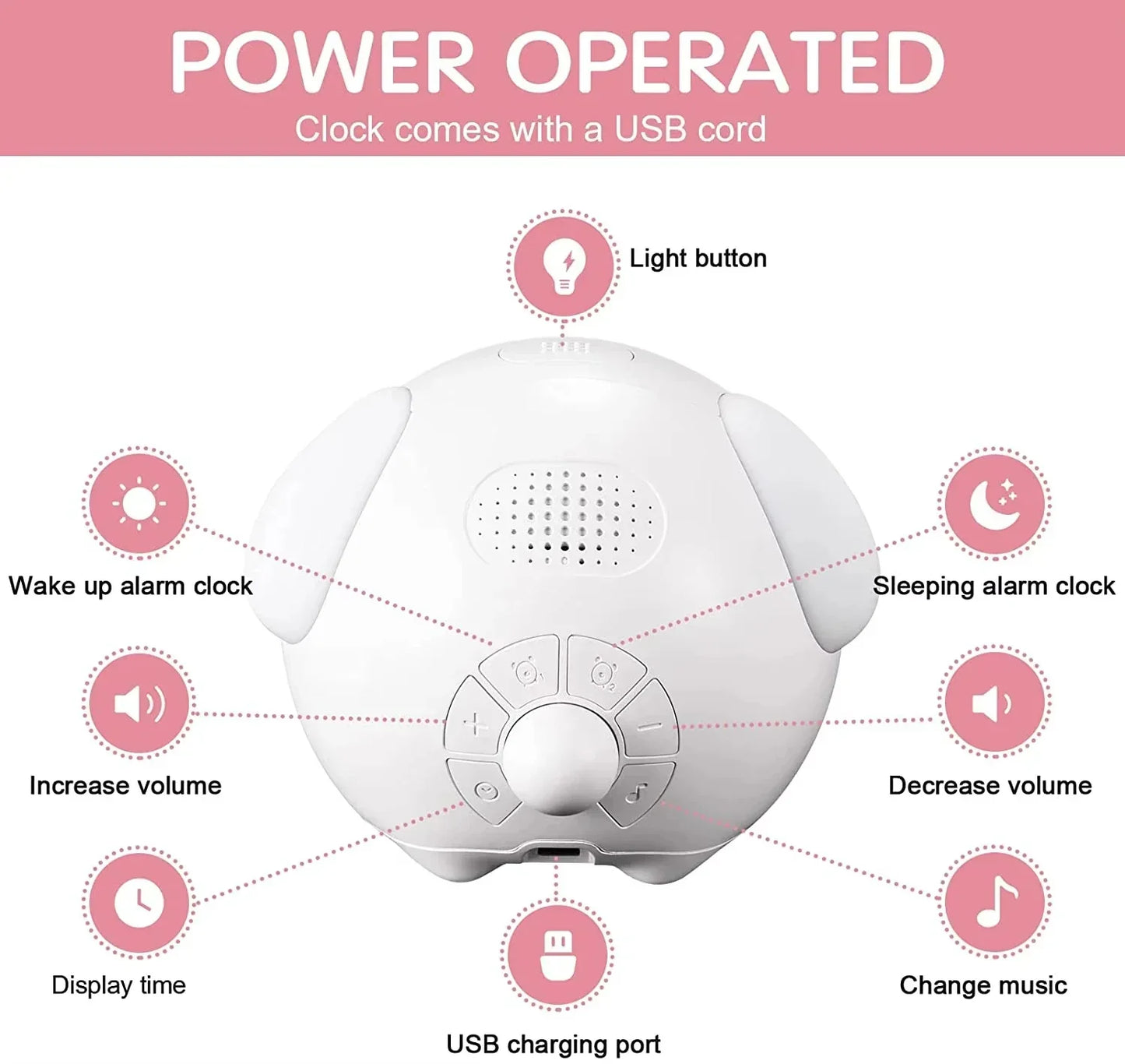 Child Digital Emotion Alarm Clock