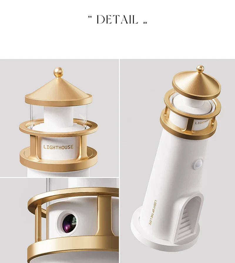 Moon Lamp Projection Lighthouse