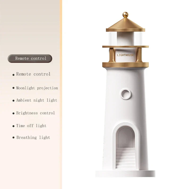 Moon Lamp Projection Lighthouse