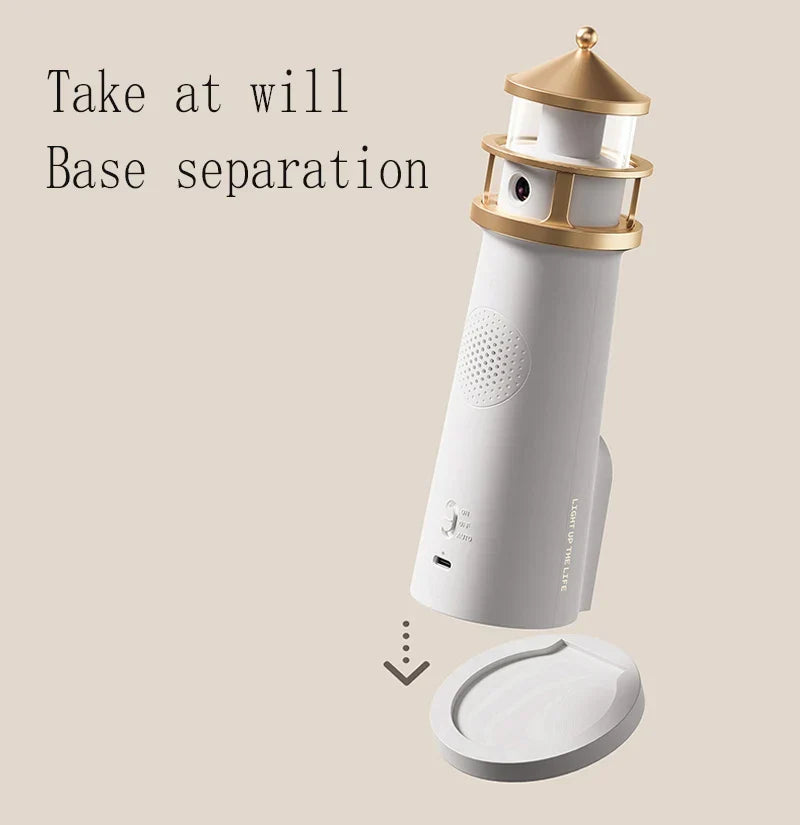 Moon Lamp Projection Lighthouse