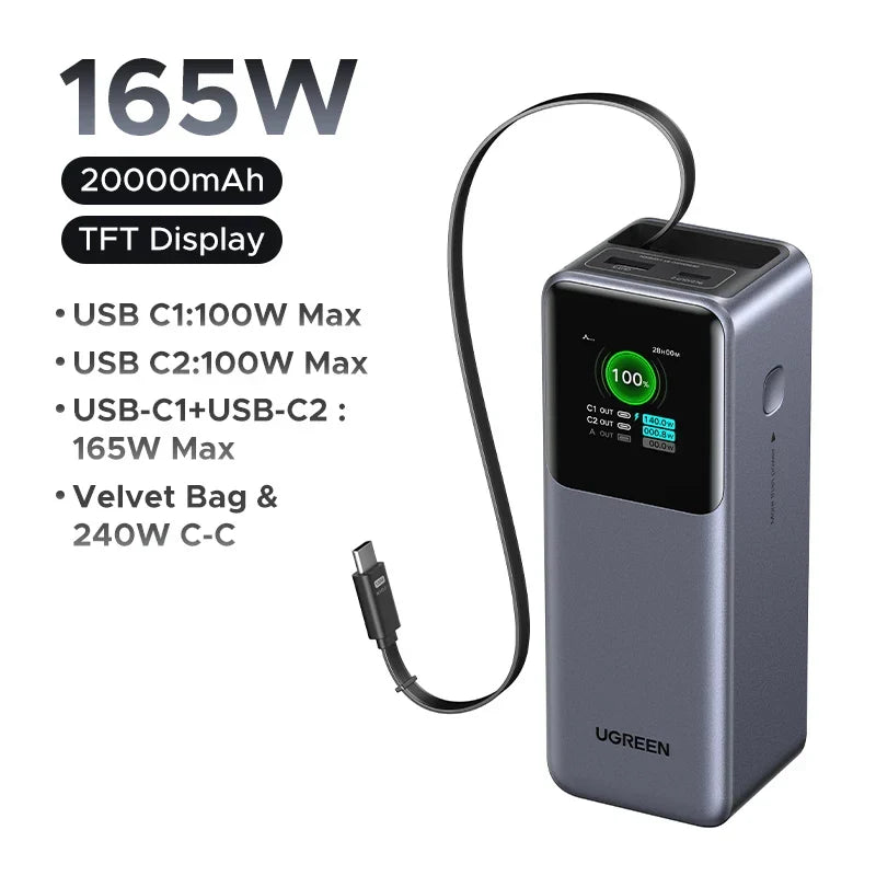 200W 25,000mAh Power Bank