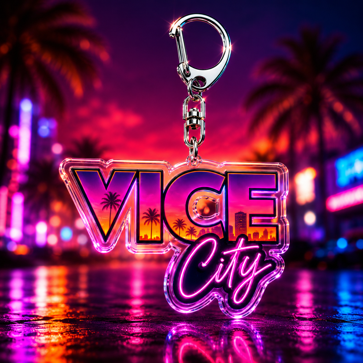 Collection Keychain GTA VI